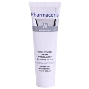 Pharmaceris W-Whitening Albucin-Intesive crema de noapte intensiva pete pigmentate